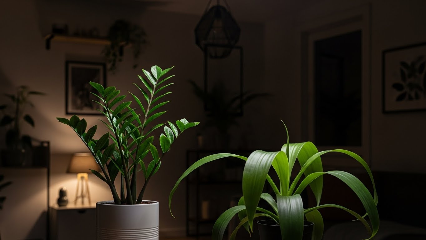 12 mejores plantas que prosperan en habitaciones sin ventanas