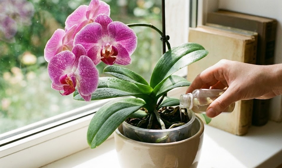 Alimenta tu orquídea así para flores más grandes y duraderas