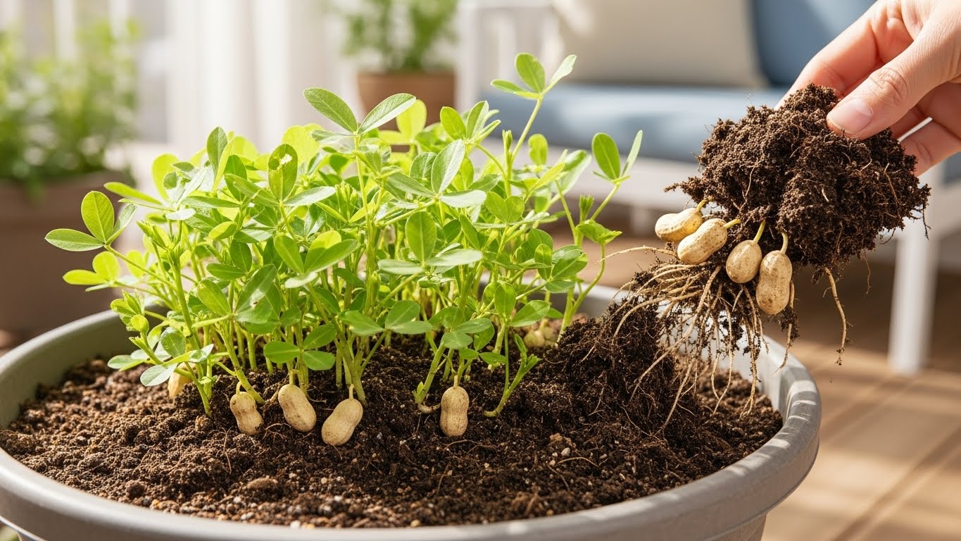 Cultiva Cacahuetes en Cualquier Lugar: El Método Sencillo en Contenedores que Cualquiera Puede Probar