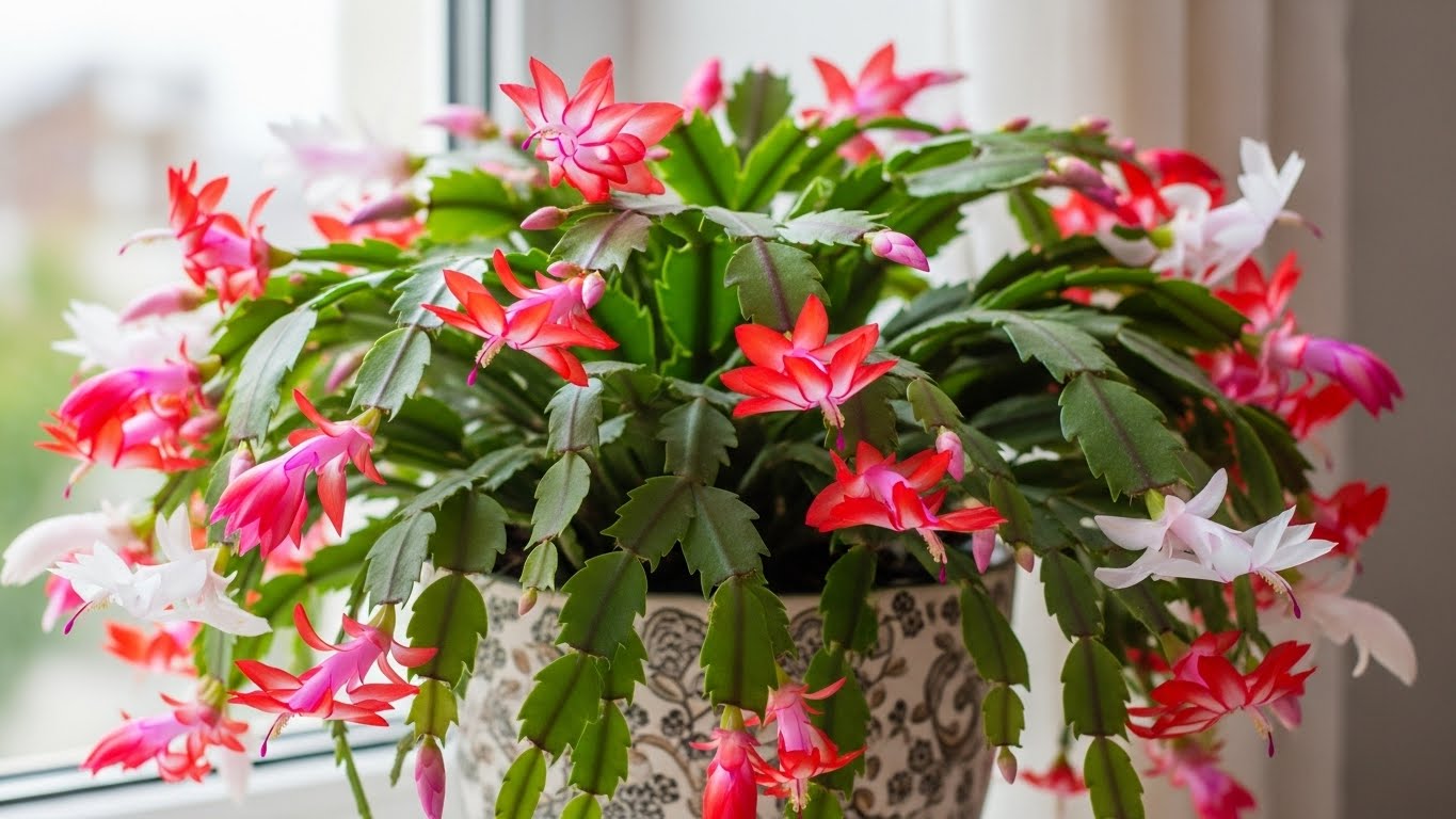 Mantén tu cactus de Navidad lleno de flores con estos sencillos consejos de expertos