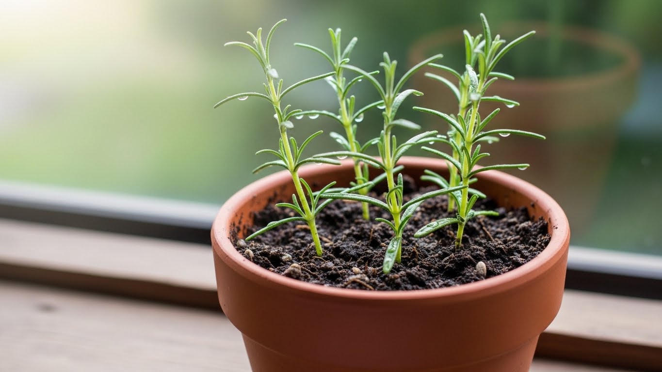 Método de propagación del romero en 4 pasos que siempre funciona