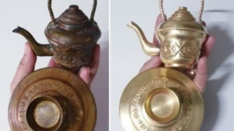 Bronce y cobre oxidado, cómo hacerlos brillar: aplica este líquido