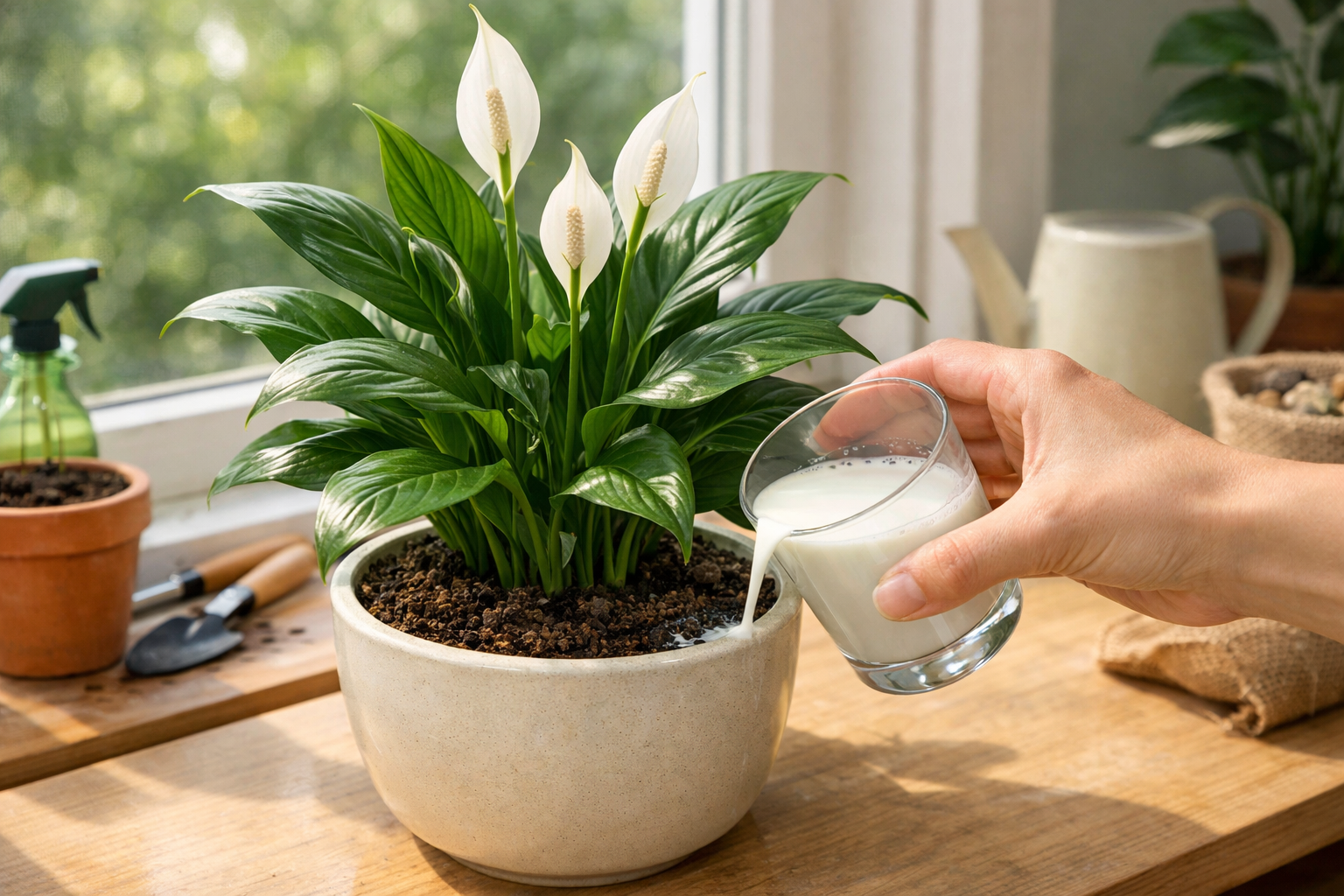 El Impulso Oculto de Crecimiento del Spatifilo que lo Cambia Todo