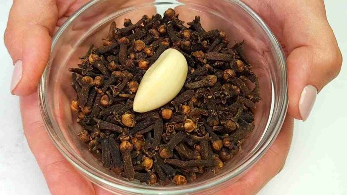 Mezcla ajo y clavos: un secreto que nadie te revelará. Gracias después