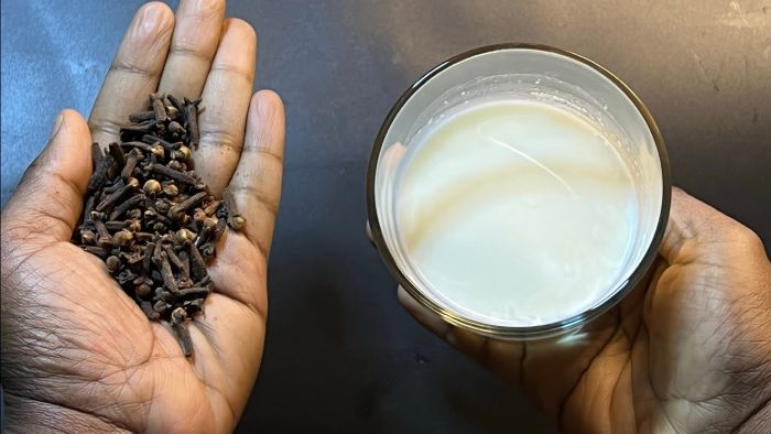 Mezcla de clavos de olor y leche: un secreto poco conocido con sorprendentes beneficios