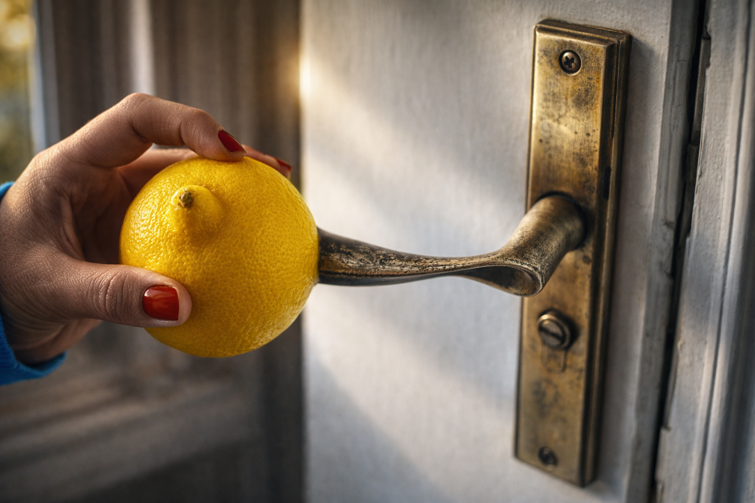 5 consejos para limpiar las manijas de las puertas fácilmente