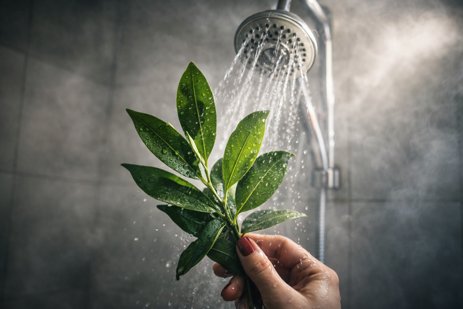 Adiós a los malos olores en la ducha: elimina el problema al instante con el método de las hojas