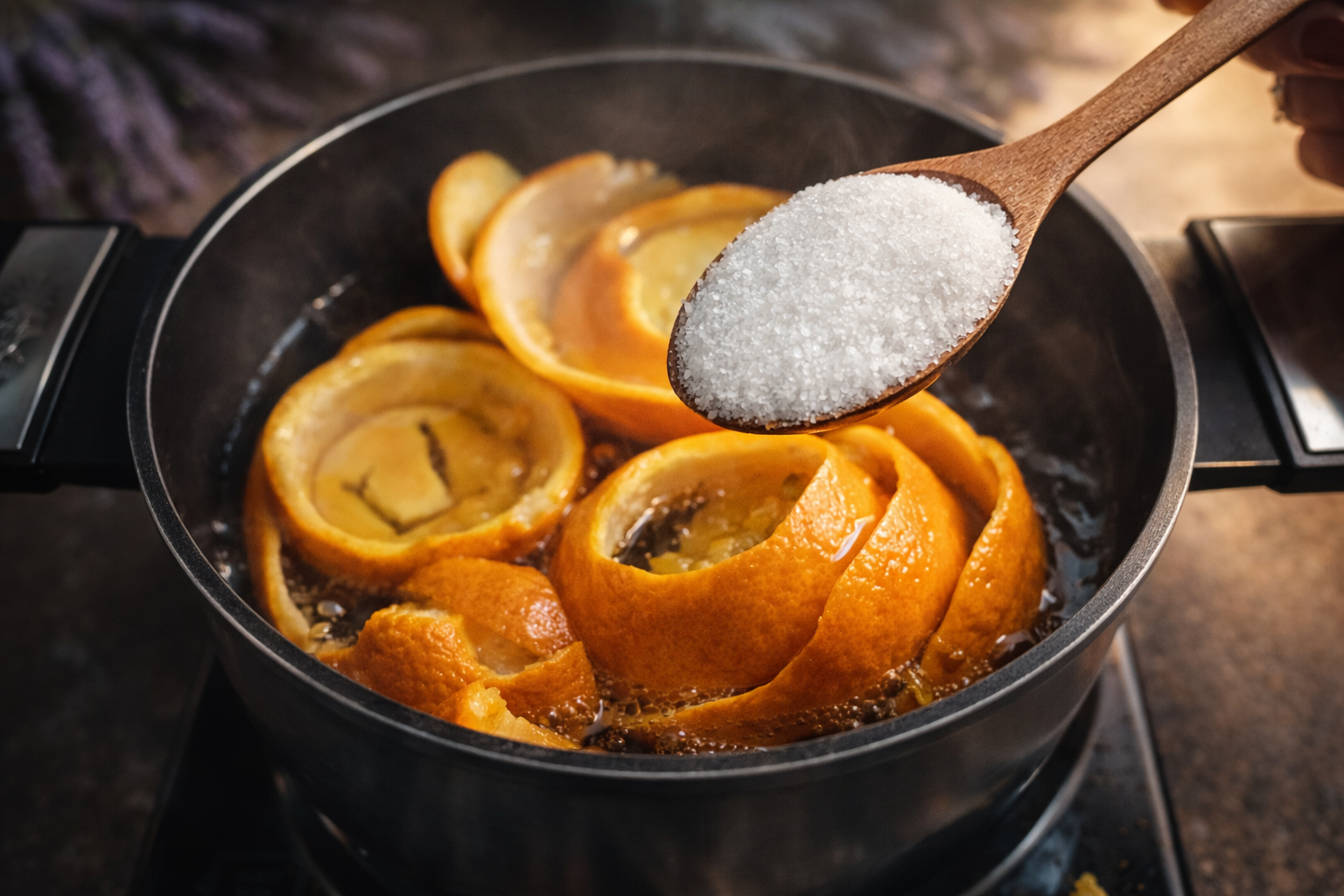 Añade Sal a las Cáscaras de Naranja y Renueva tu Hogar Fácilmente