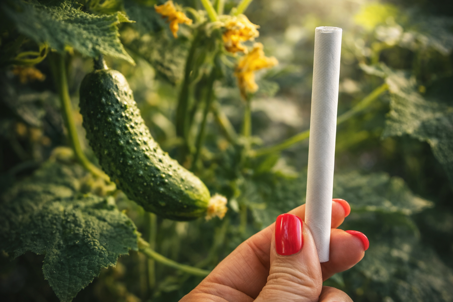 Añade esto al pepino una vez al mes y en una semana su rendimiento se duplicará.