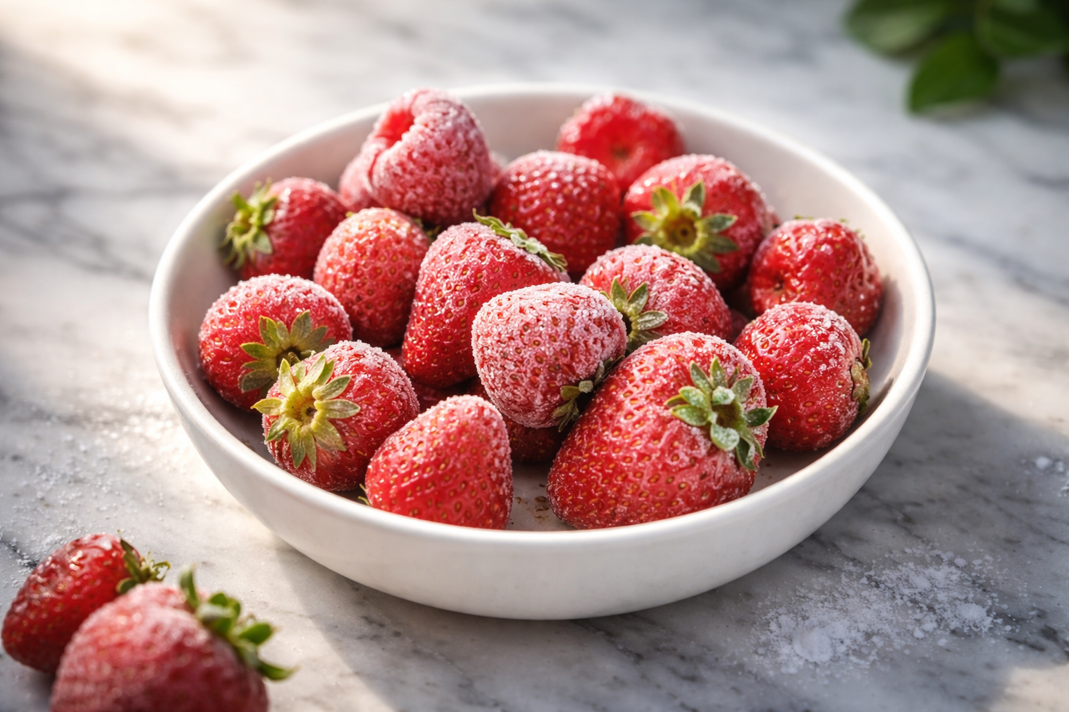 Cómo realzar las fresas congeladas: 3 consejos esenciales