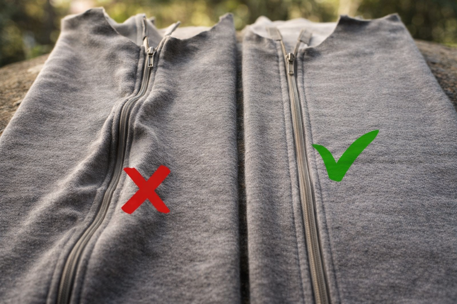 Cremallera ondulada: cómo arreglar un problema de cierre en segundos