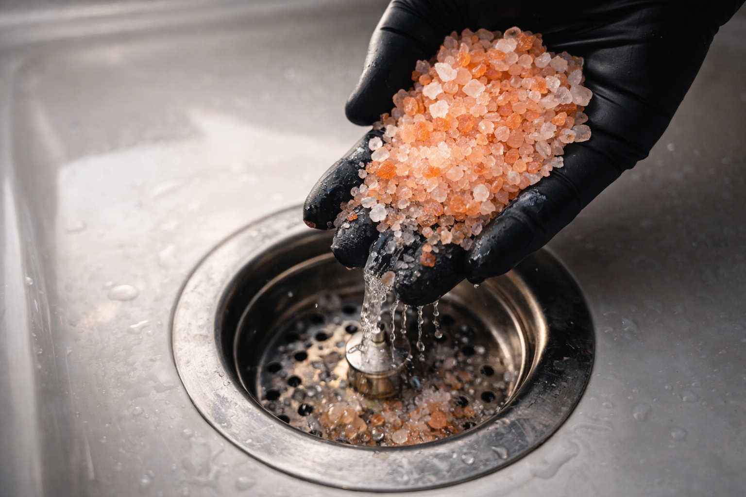 Echa un puñado en el fregadero y sorpréndete con los resultados – hasta los fontaneros lo usan