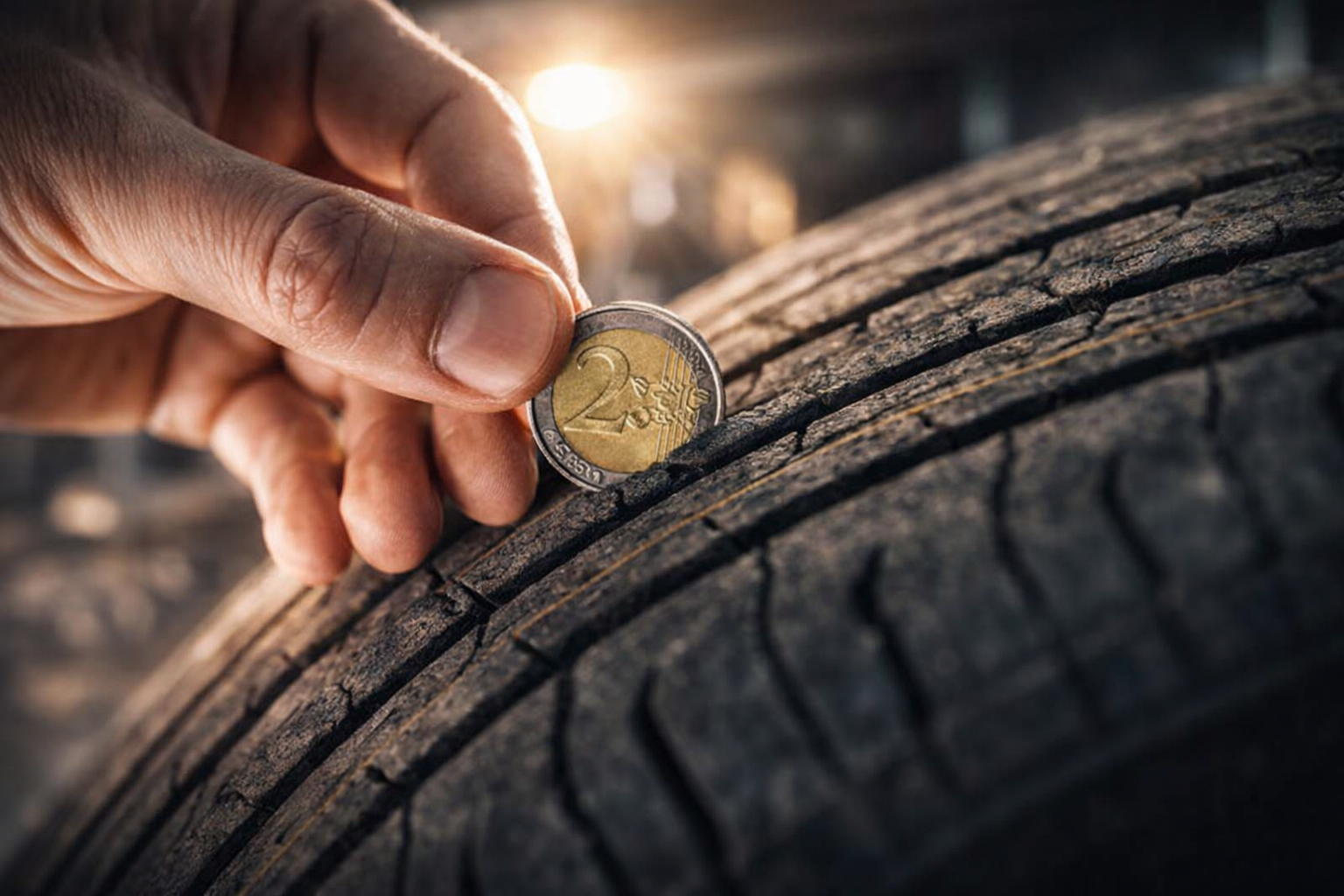 El Truco de la Moneda: Cómo Saber en 10 Segundos Si Debes Cambiar Tus Neumáticos