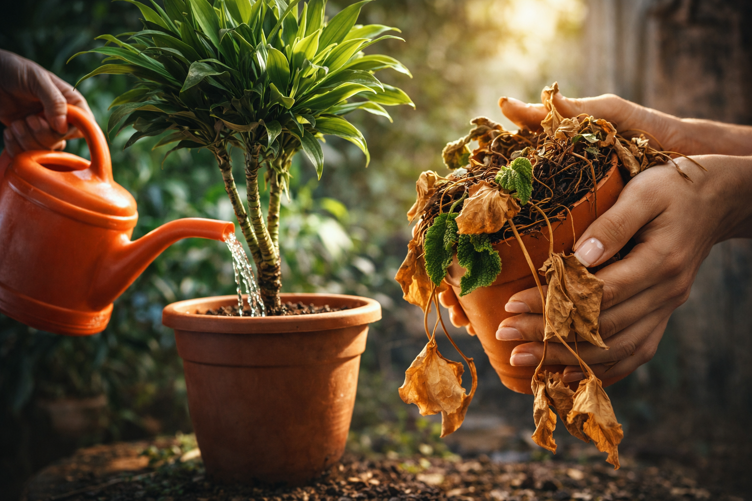 El error más común que mata las plantas según los jardineros