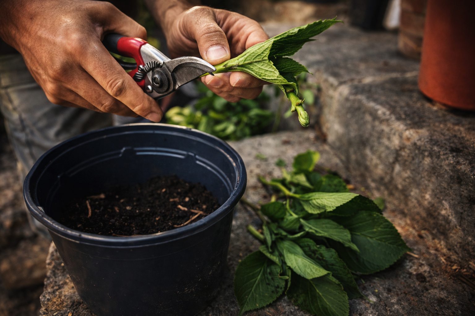 Hortensias: cómo propagarlos por esquejes para reproducirlos sin fin