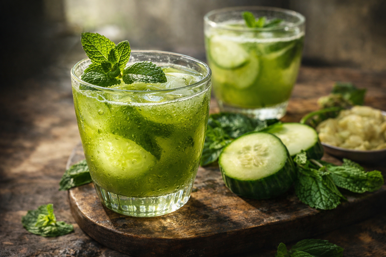 Jugo Détox de Pepino y Lima: Un Delicioso Refrescante Casero