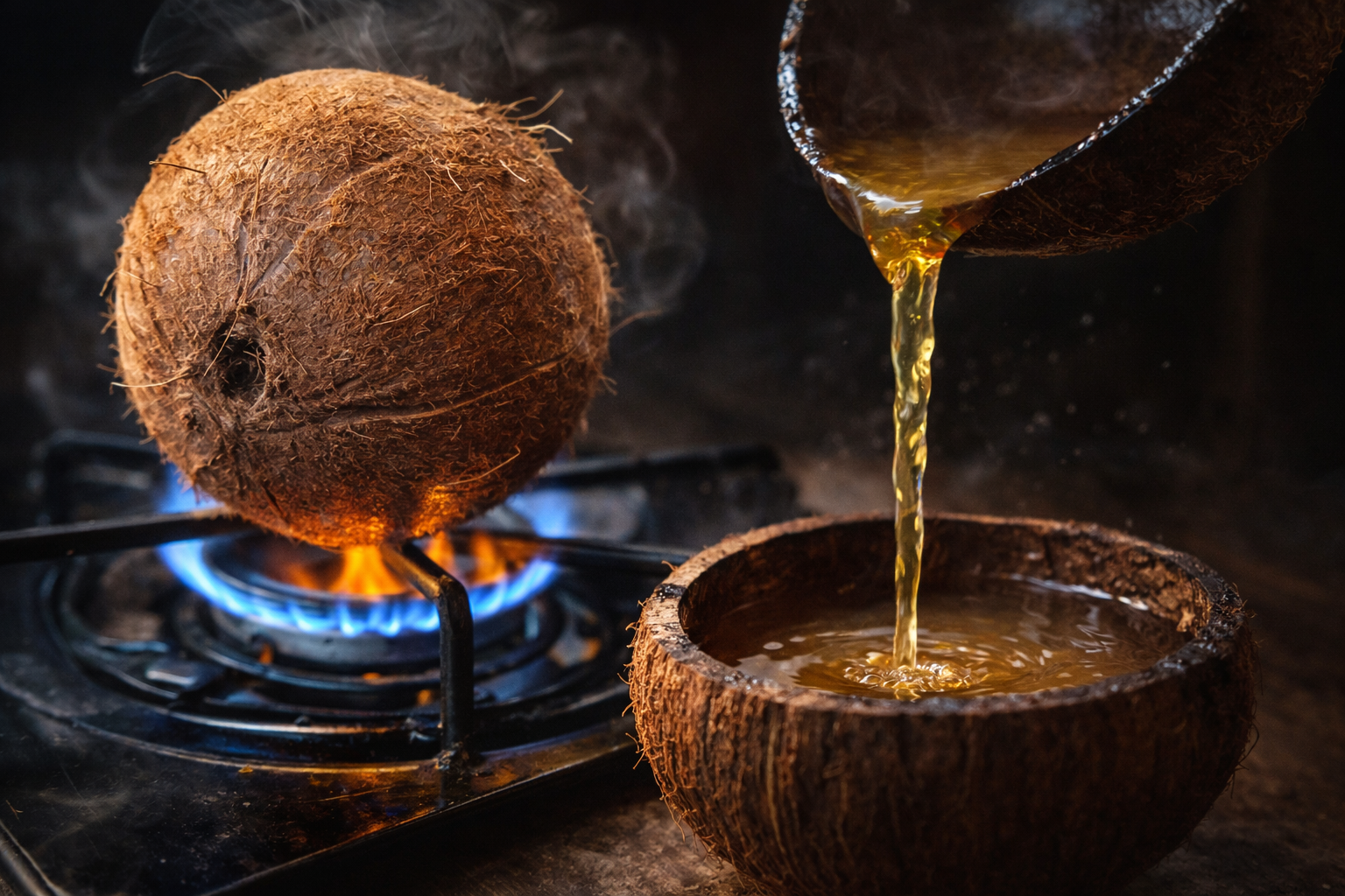 La manera más fácil de preparar aceite de coco en casa