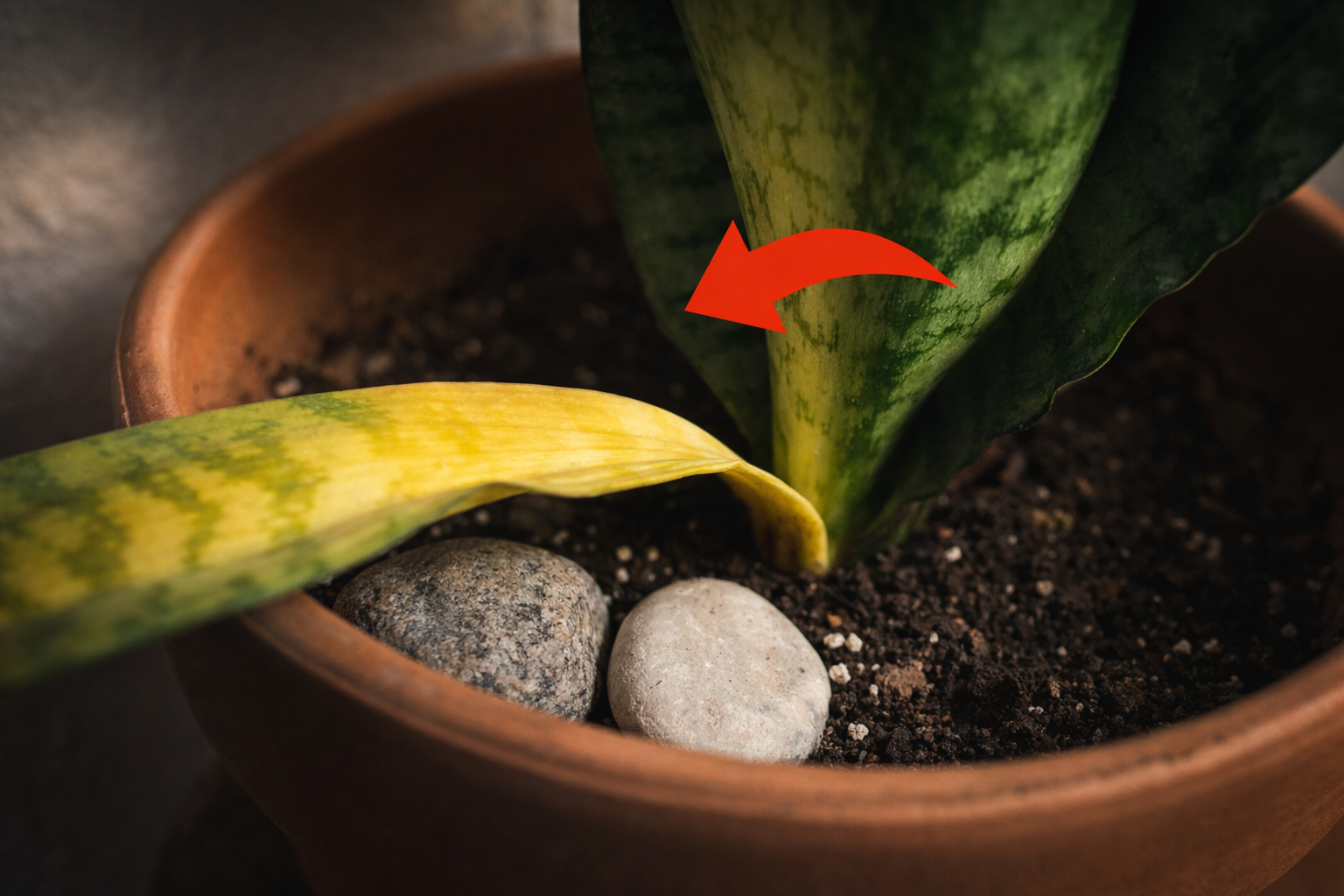 Lengua de suegra: si ya tiene hojas amarillas, puedes solucionarlo de inmediato con esto