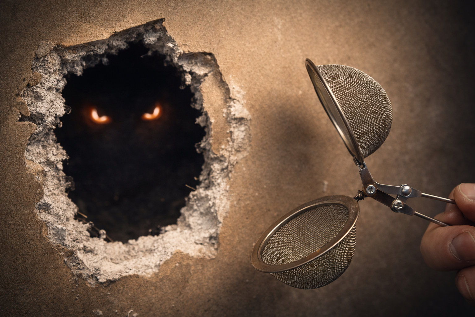 Los constructores quedaron asombrados por este método que repara todos los agujeros de la casa