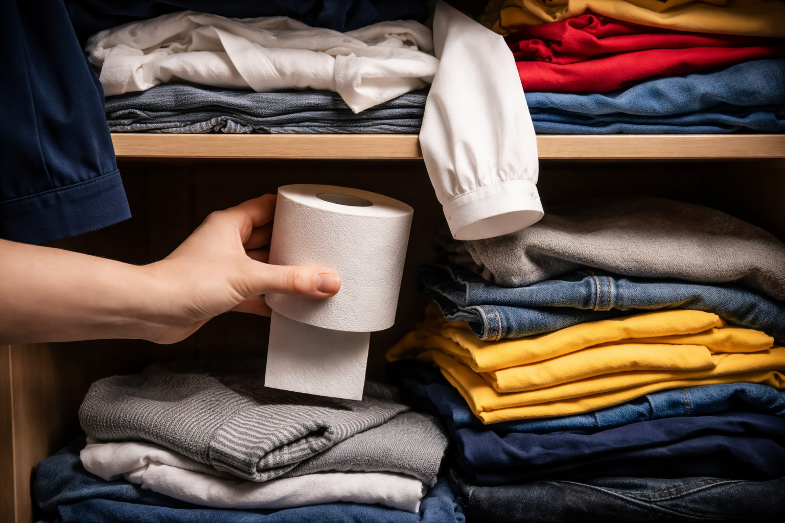 Papel Higiénico: ¿Por Qué Es Mejor Guardarlo en el Armario y No en el Baño?
