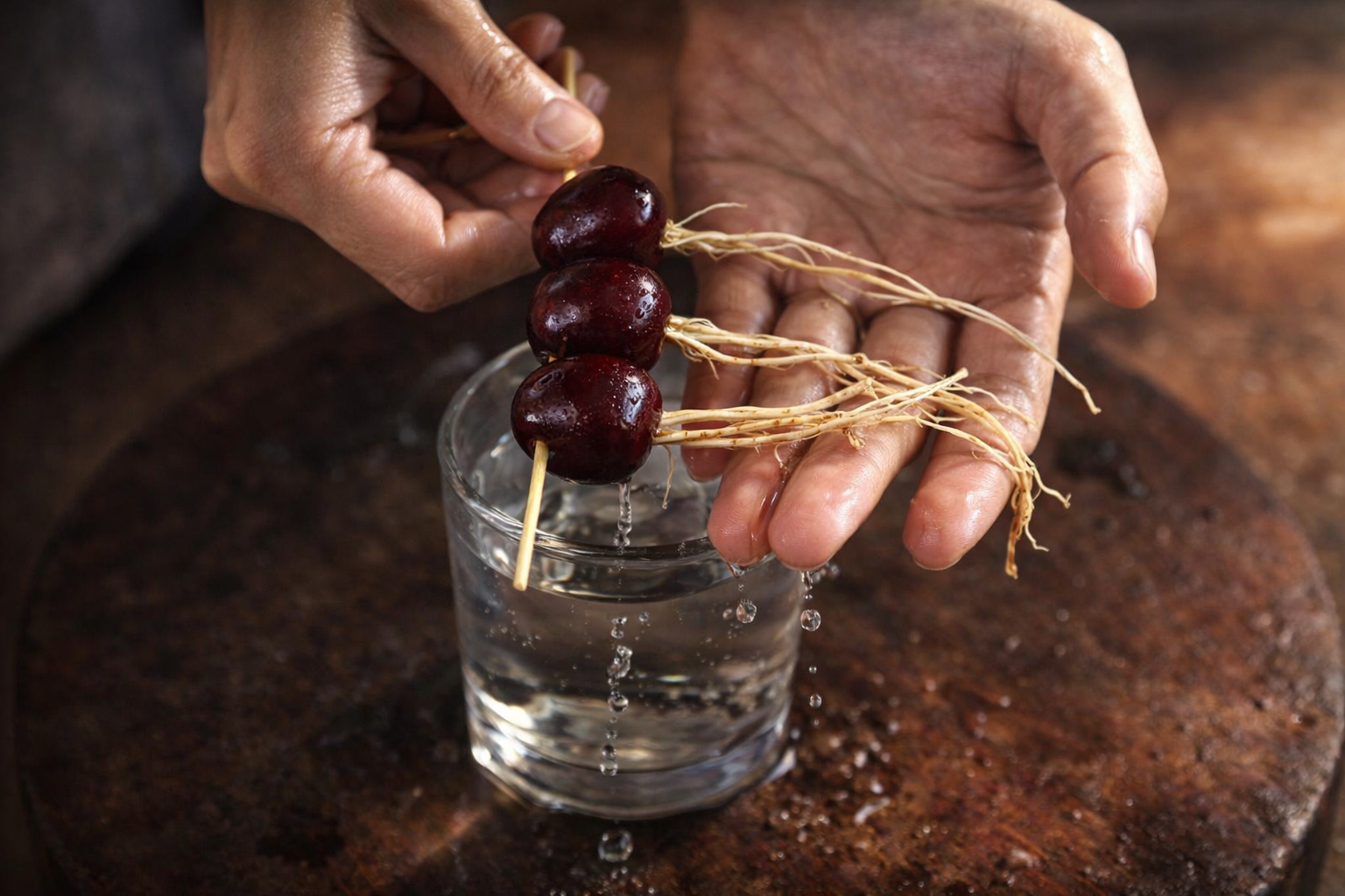 Planta un cerezo en 20 días con el truco de la piedra partida: basta una sola semilla