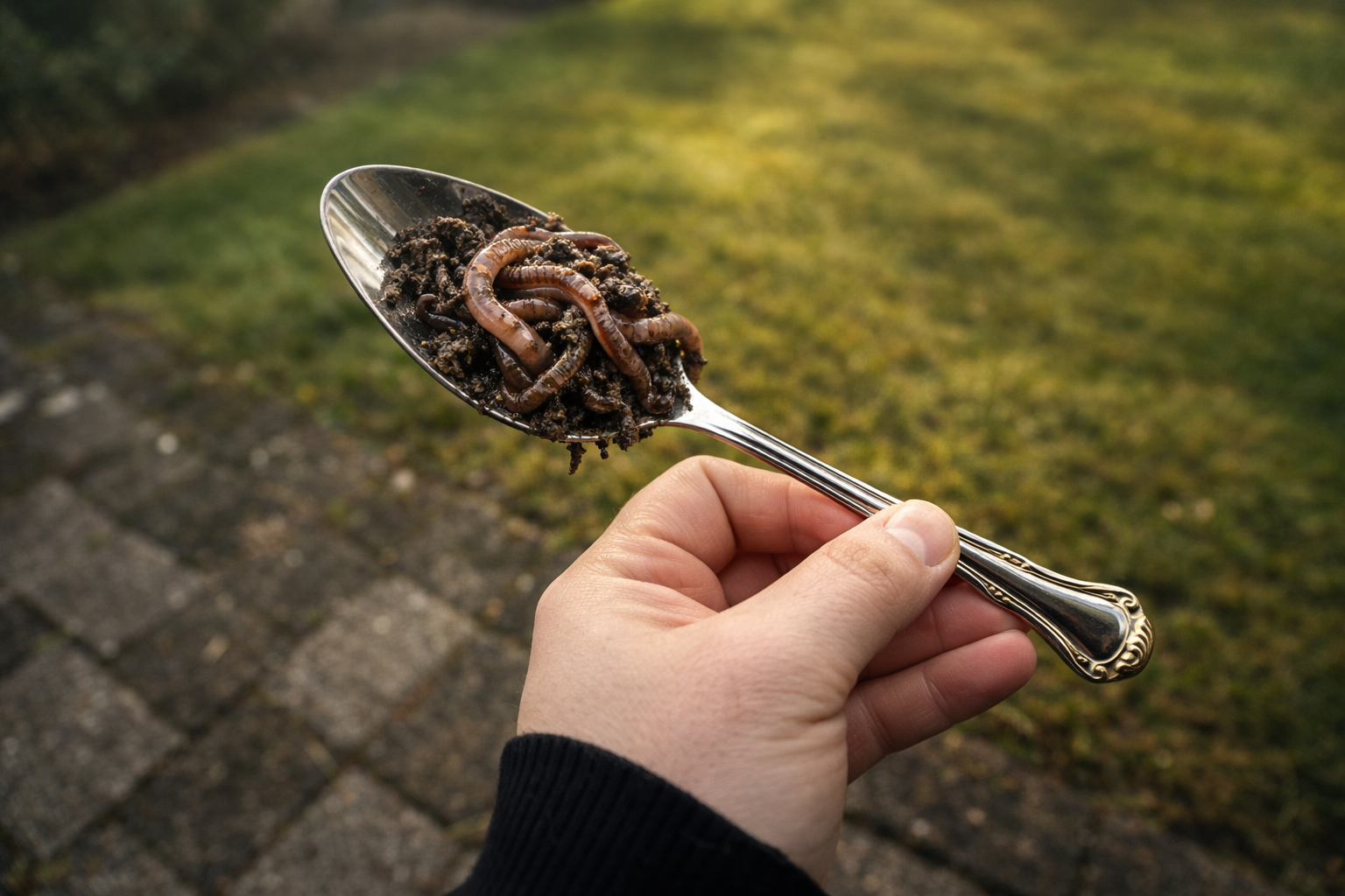Por eso, TODOS deberían poner una cuchara en el jardín