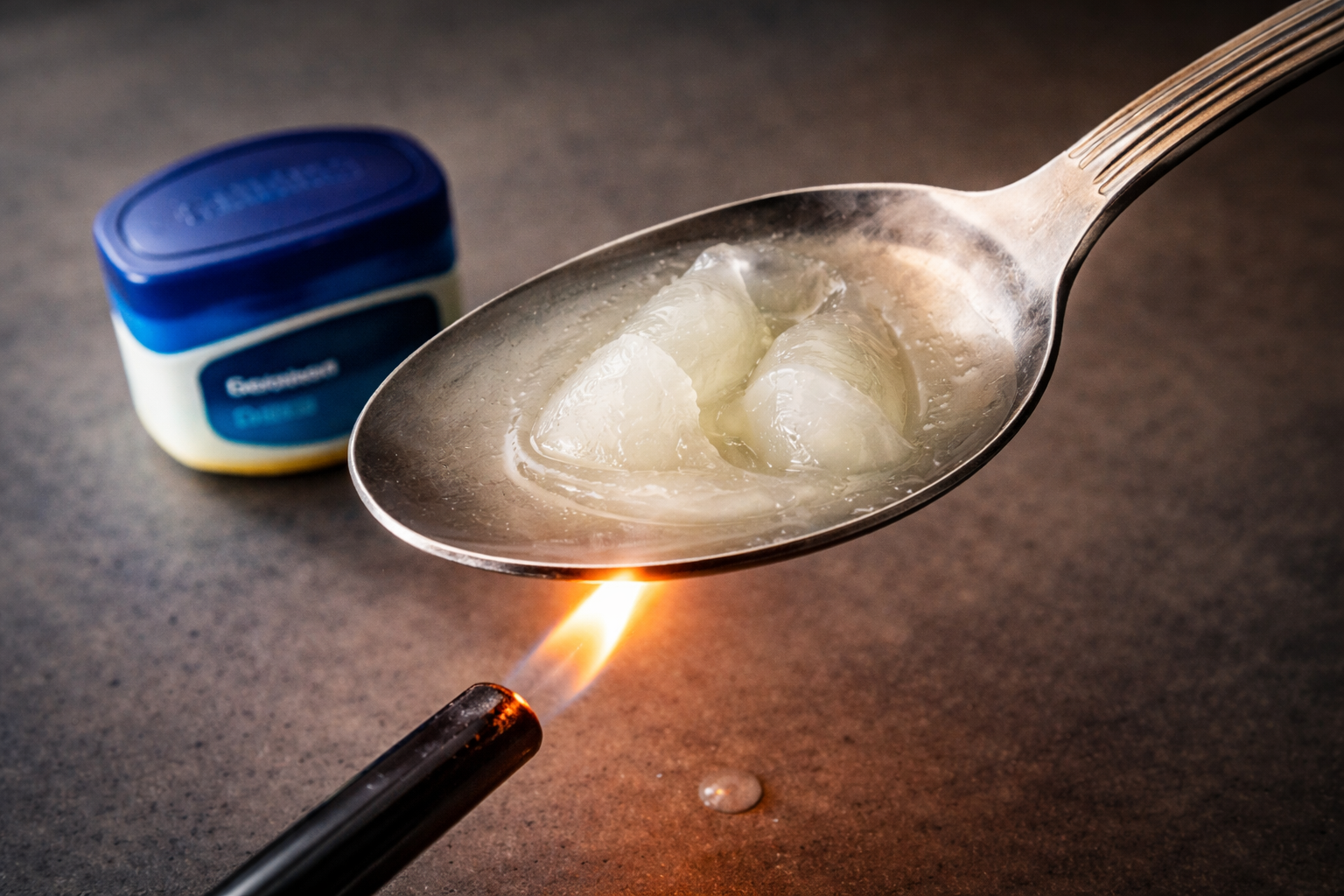 Por eso deberías calentar un poco de vaselina