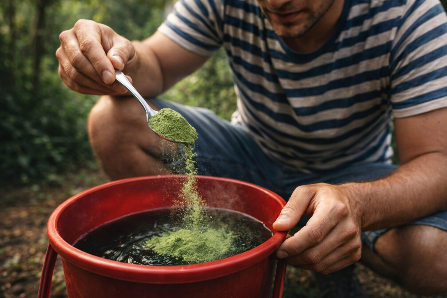 Solo 1 cucharada para que plantas, frutas y verduras crezcan y florezcan 5 veces más rápido