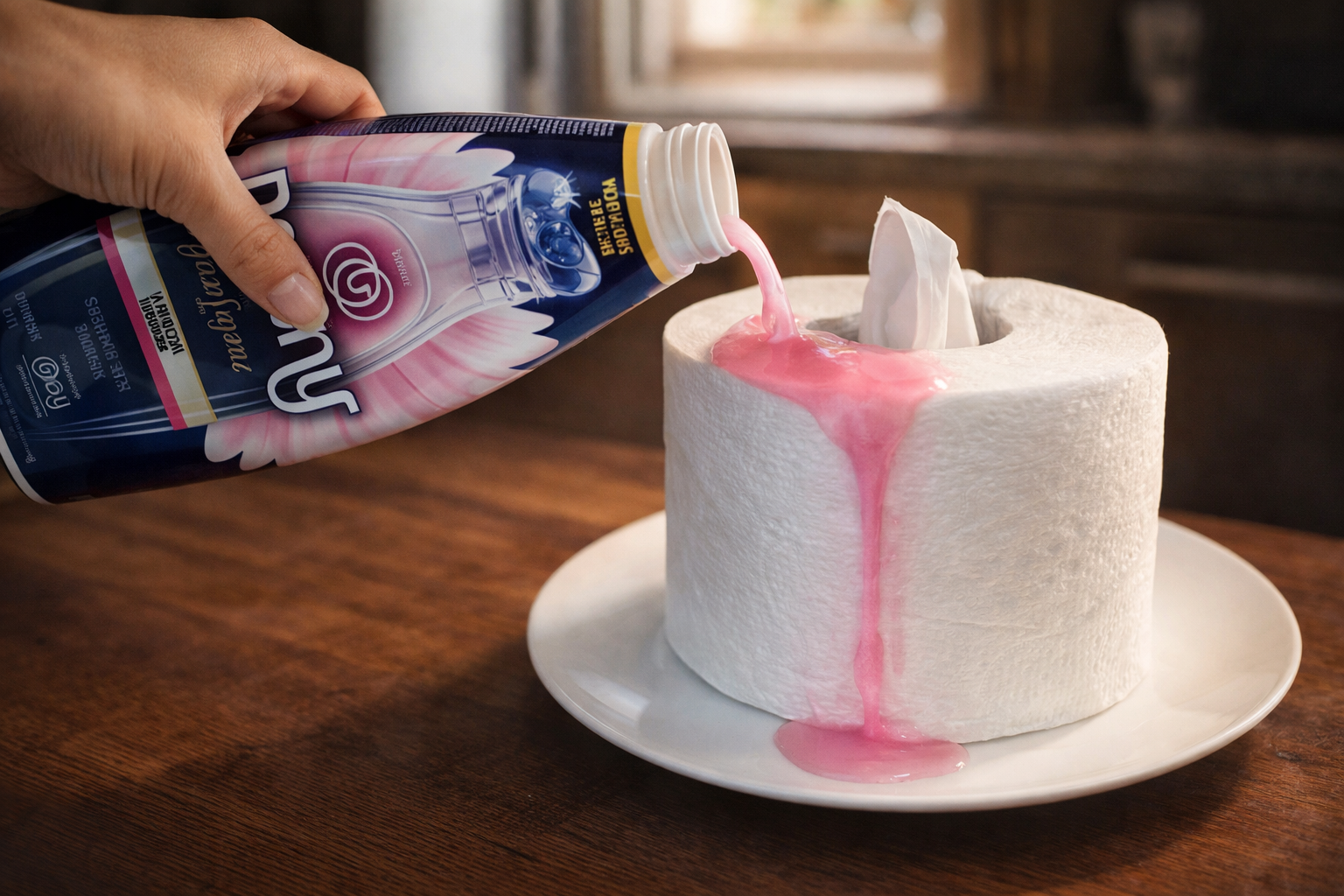 Suavizante: viértelo sobre papel higiénico y no creerás lo que sucede después