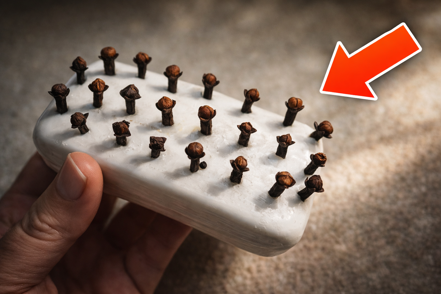 Un Truco Sencillo: Coloca 20 Clavos de Olor en un Jabón y Renueva Tus Baños