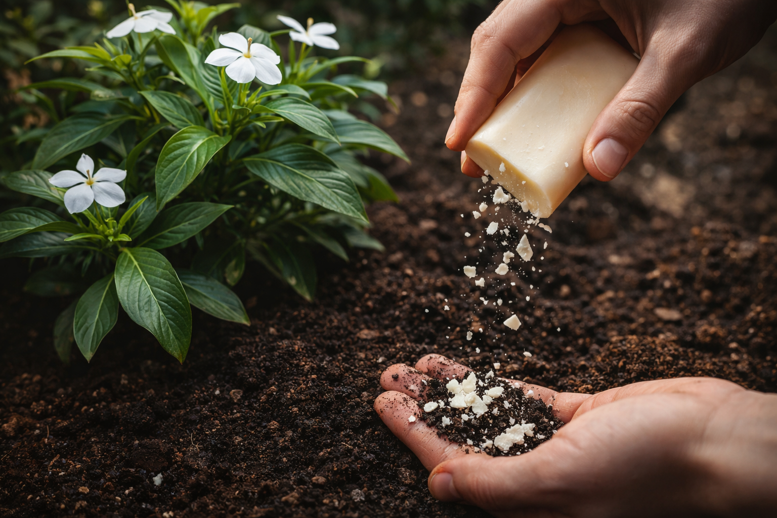 Usa jabón para tus plantas: descubre por qué es una práctica tan común y efectiva