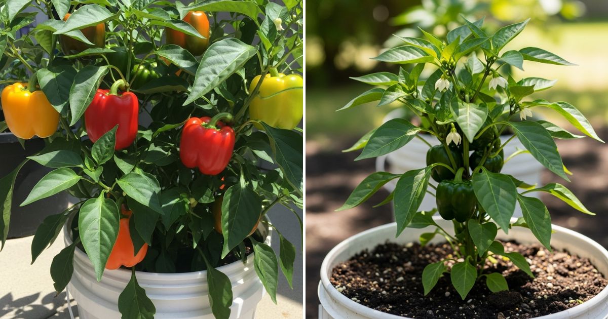 10 Consejos Cruciales para Cultivar Pimientos en Cubetas