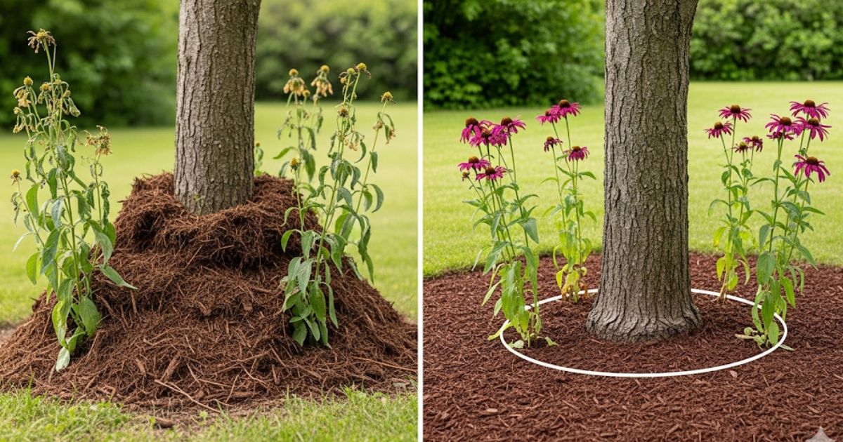 10 Errores con el Mantillo que Están Destruyendo Silenciosamente Tu Jardín