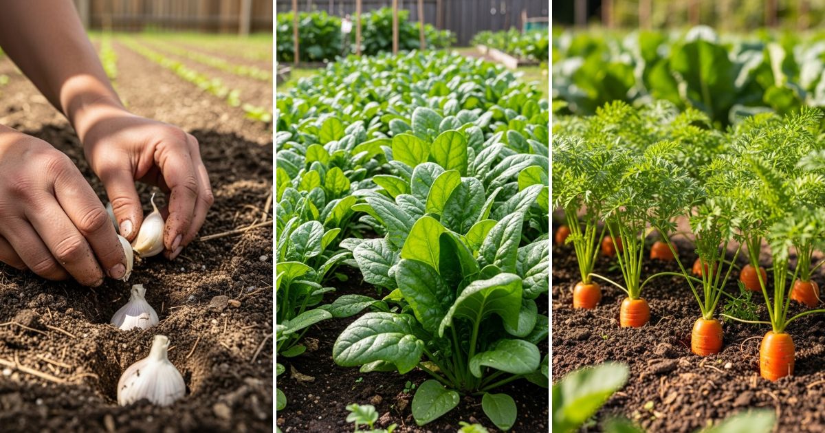 10 Verduras que No Debes Dejar de Plantar Este Otoño