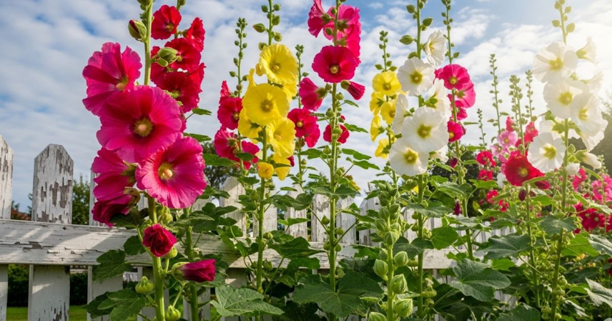 10 formas sencillas de lograr que las malvas estallen de color