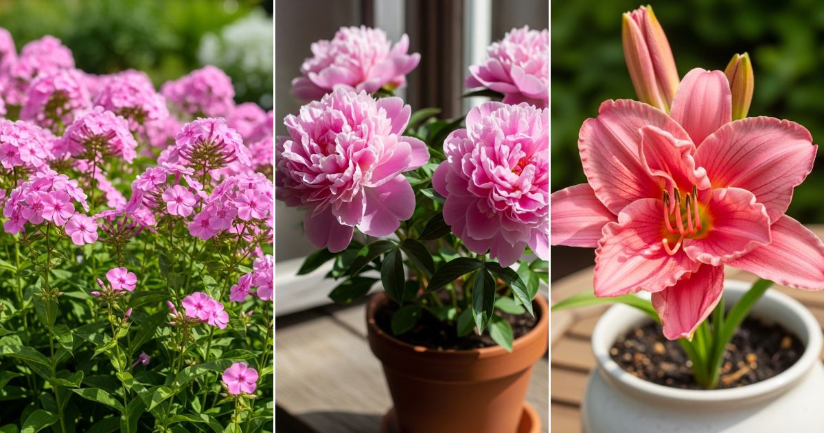 10 plantas perennes rosadas que regresan año tras año