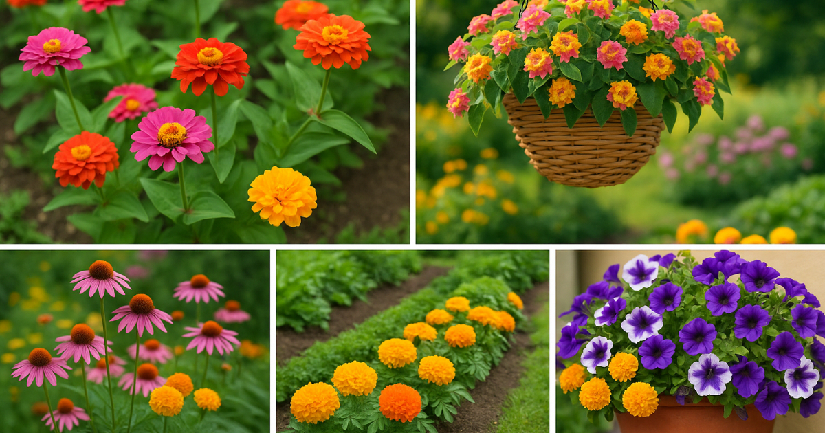 5 Ornamentales de verano que prácticamente se cultivan solas