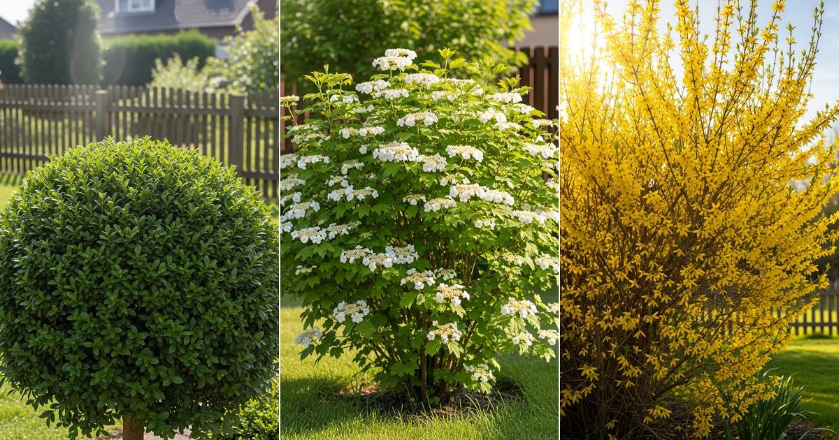 6 Arbustos resistentes que prácticamente se cuidan solos