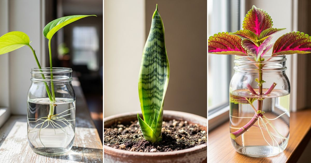 7 Plantas de Interior Fáciles que Puedes Multiplicar con Solo un Esqueje