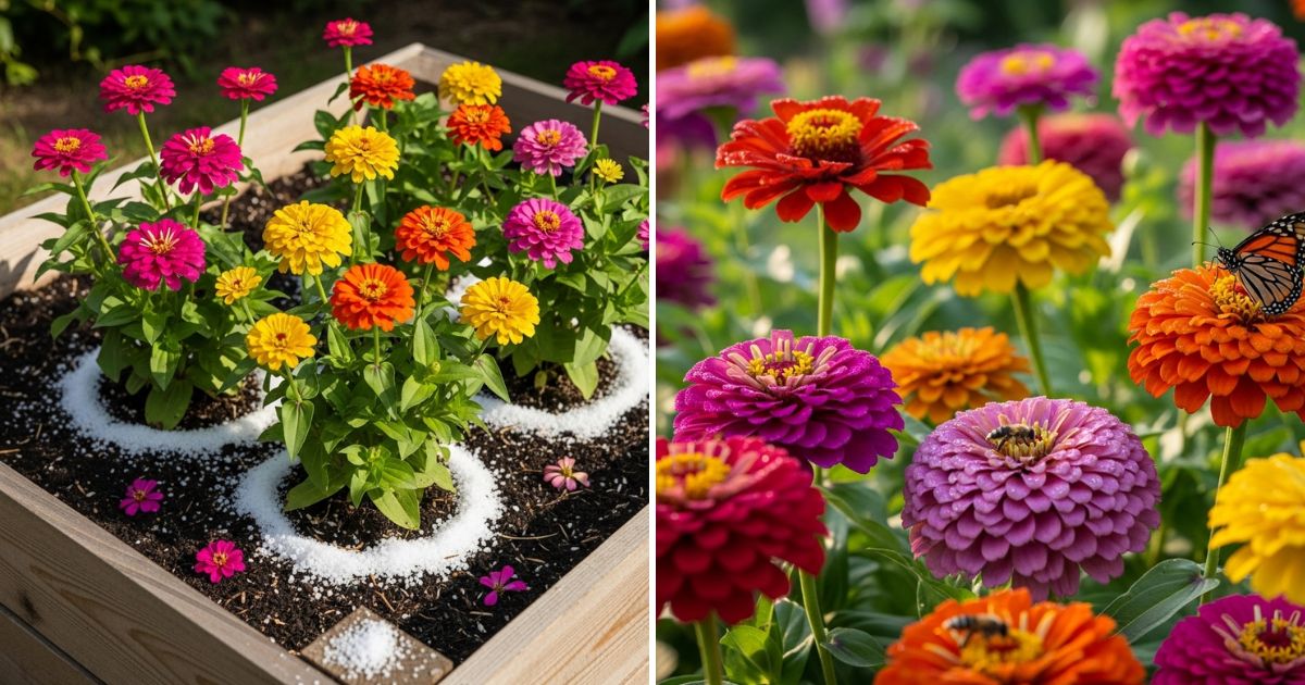 8 formas sencillas de mantener tus zinnias en plena floración