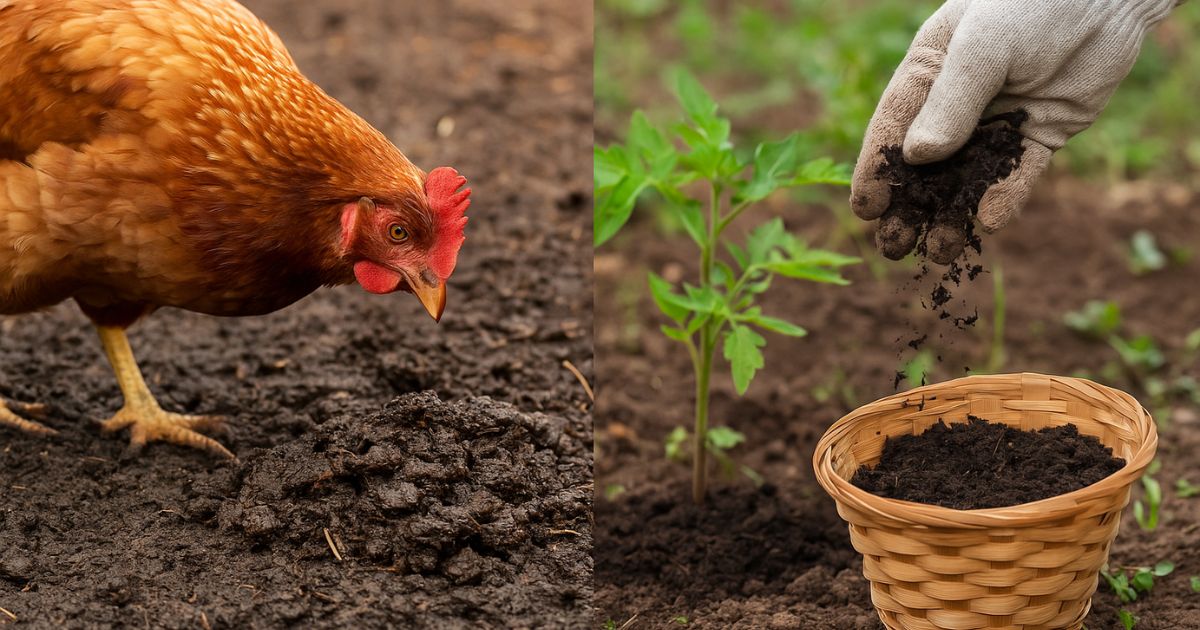 Cómo Usar Estiércol de Pollo en tu Jardín de la Manera Correcta