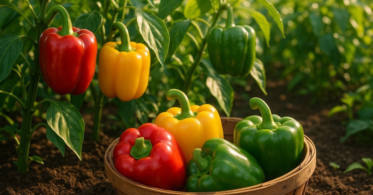 Cómo cultivar pimientos dulces, jugosos y crujientes cada vez