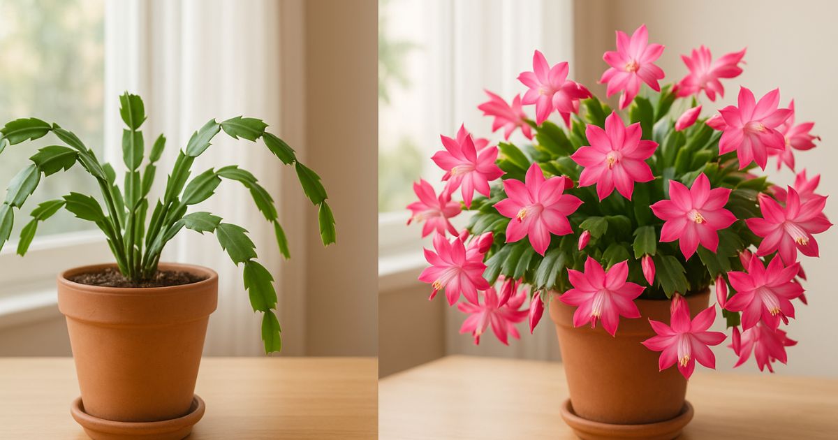 Cómo (y Cuándo) Podar un Cactus de Navidad para Más Flores