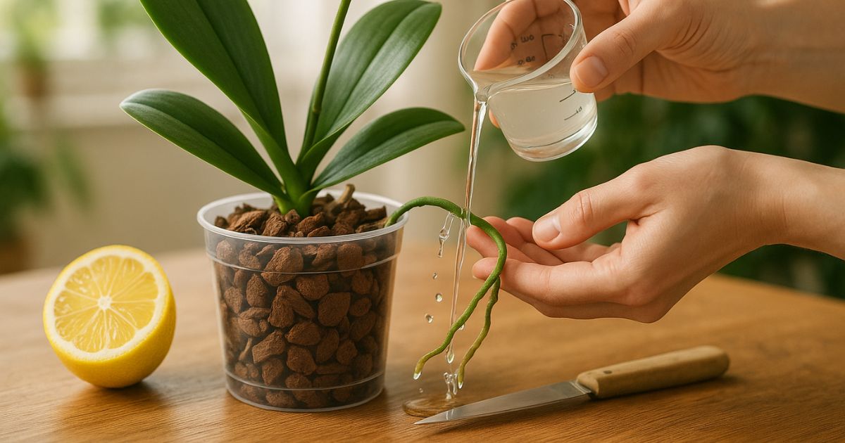 El método de renacimiento de la orquídea limón que los jardineros juran