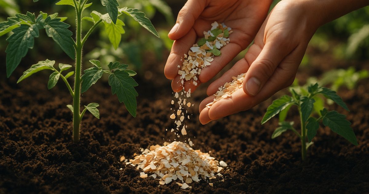 Haz Crecer Tomates Jugosos Más Rápido con Este Truco de Cáscara de Huevo