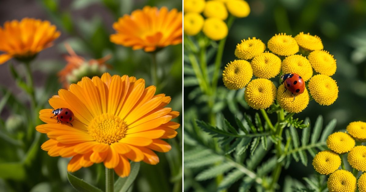 Planta Estas 7 Flores para Atraer Mariquitas y Controlar Los Pulgones de Forma Natural