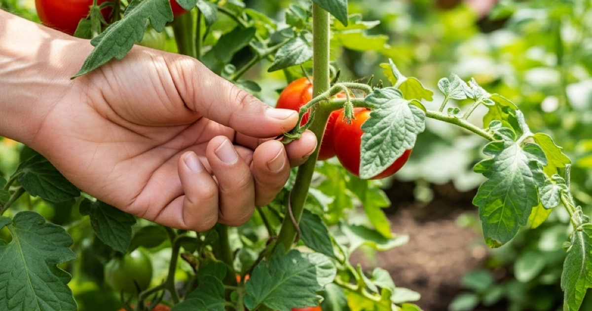 Por Qué No Deberías Quitar los Chupones de Tomatera (Y Qué Hacer en su Lugar)