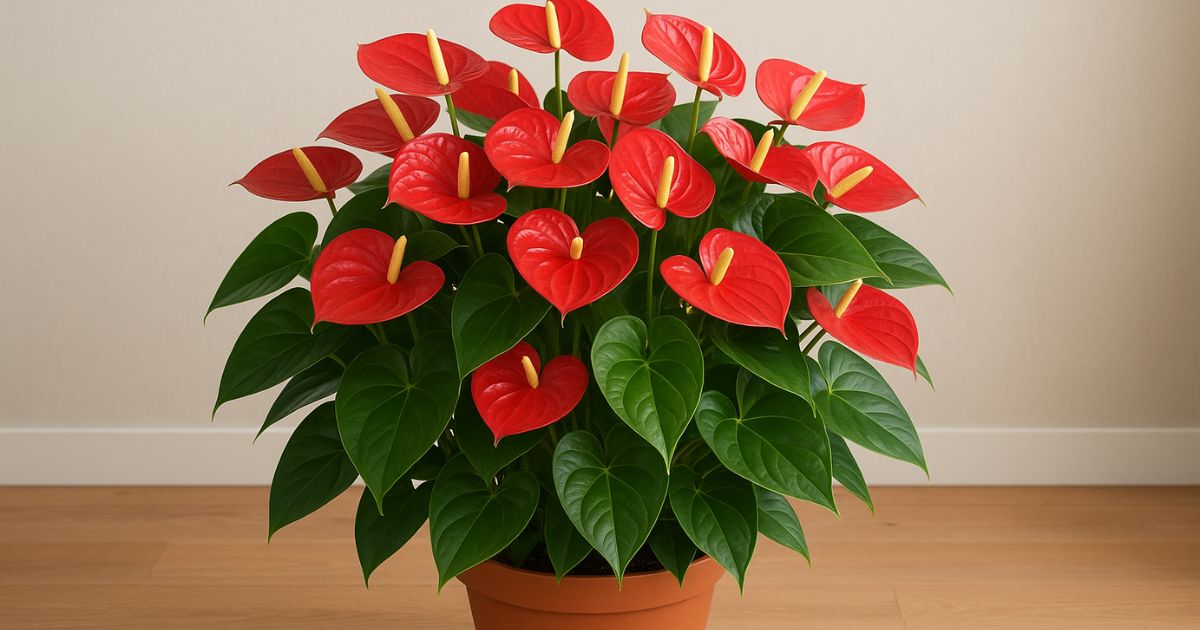 Un método sencillo para que cualquier Anturio florezca en abundancia