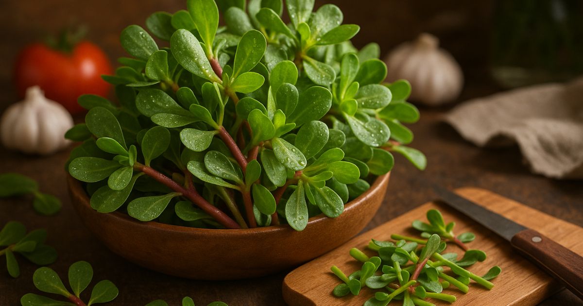 ¡Deja de arrancar la verdolaga! 8 razones sorprendentes para empezar a comerla