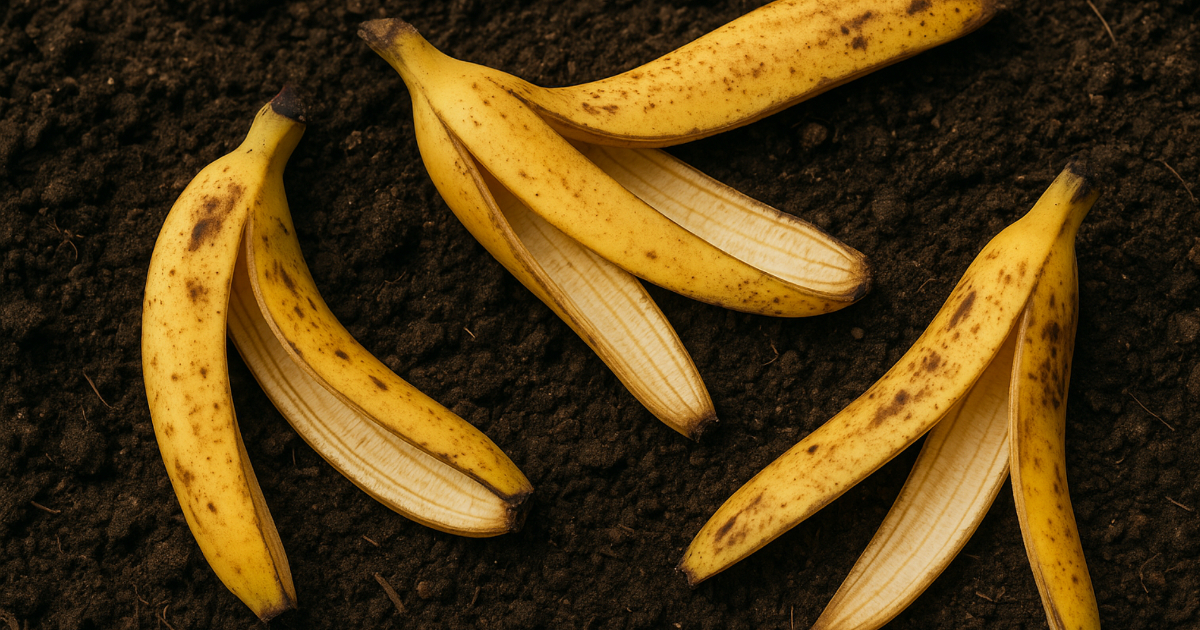¡No Tires las Cáscaras de Banana! 12 Formas Geniales de Usarlas en tu Jardín